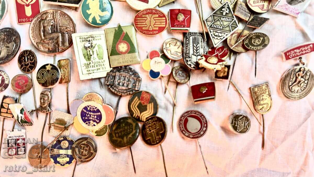 Delivery of Lot of 90 Badges Delivery of Lot of 90 Badges