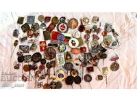 Lot of 90 Badges