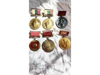 Medals Lot - 6 Pieces