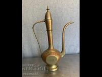 Indian Brass Hand Carved Teapot