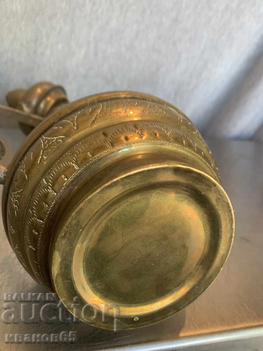 Indian Brass Hand Carved Teapot - 7 Indian Brass Hand Carved Teapot - 7