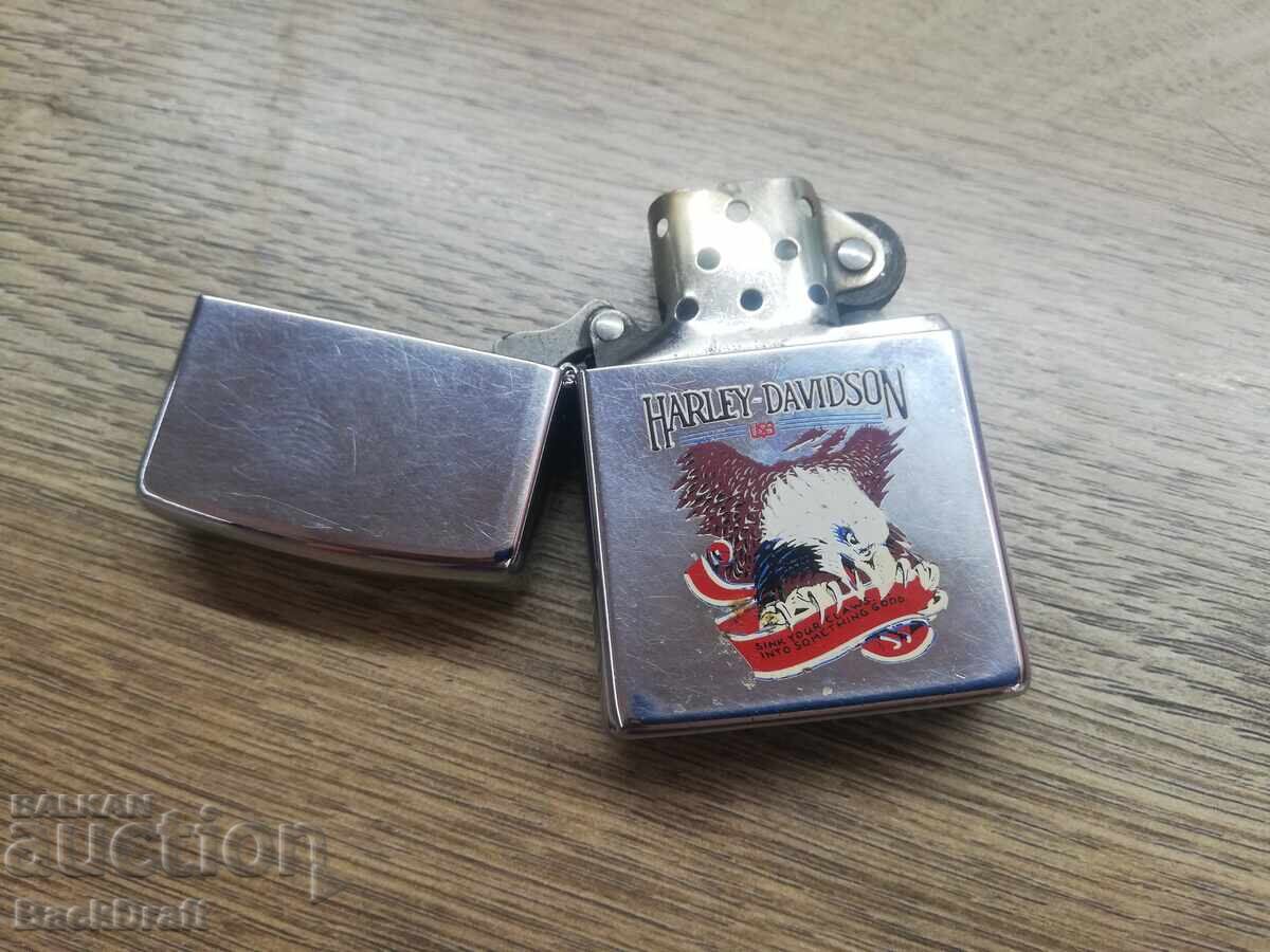 Brichetă pe benzină Zippo originală, Zippo Harley Davidson - 6 Brichetă pe benzină Zippo originală, Zippo Harley Davidson - 6