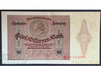Germany 5 Million Mark 1923 Pick 90 Ref 3086