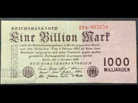 Germania 10 Miliarde Mărci 27.10.1923 Pick S1030 Neutilizată