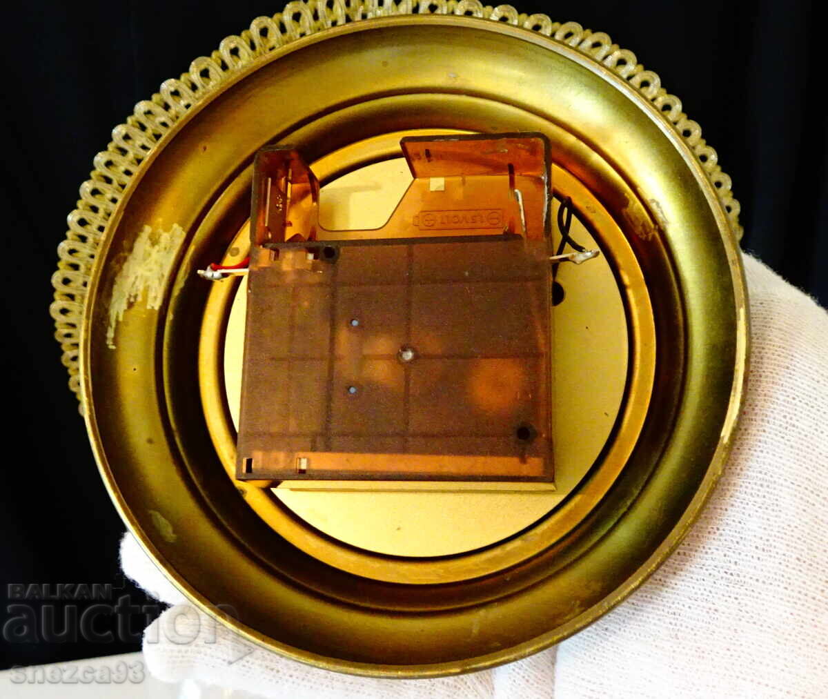 German Table Clock with Dome by Trenkle - 7