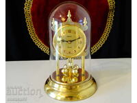 German Table Clock with Dome by Trenkle