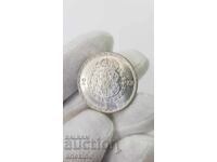 Топ качество на сребърна монета 2 крони Швеция 1946