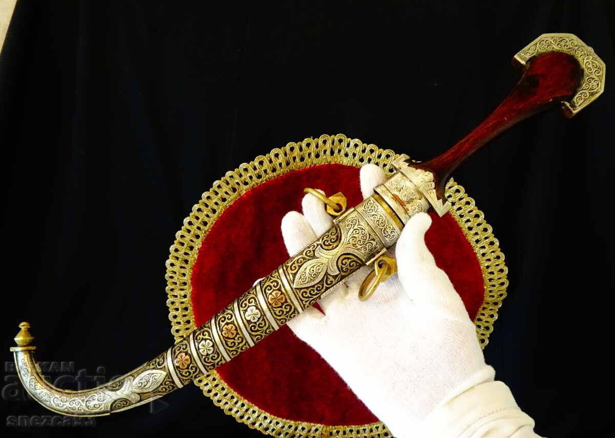 Χαντζάρ, καμά με ψαλίδι, σήμανση του μάστορα