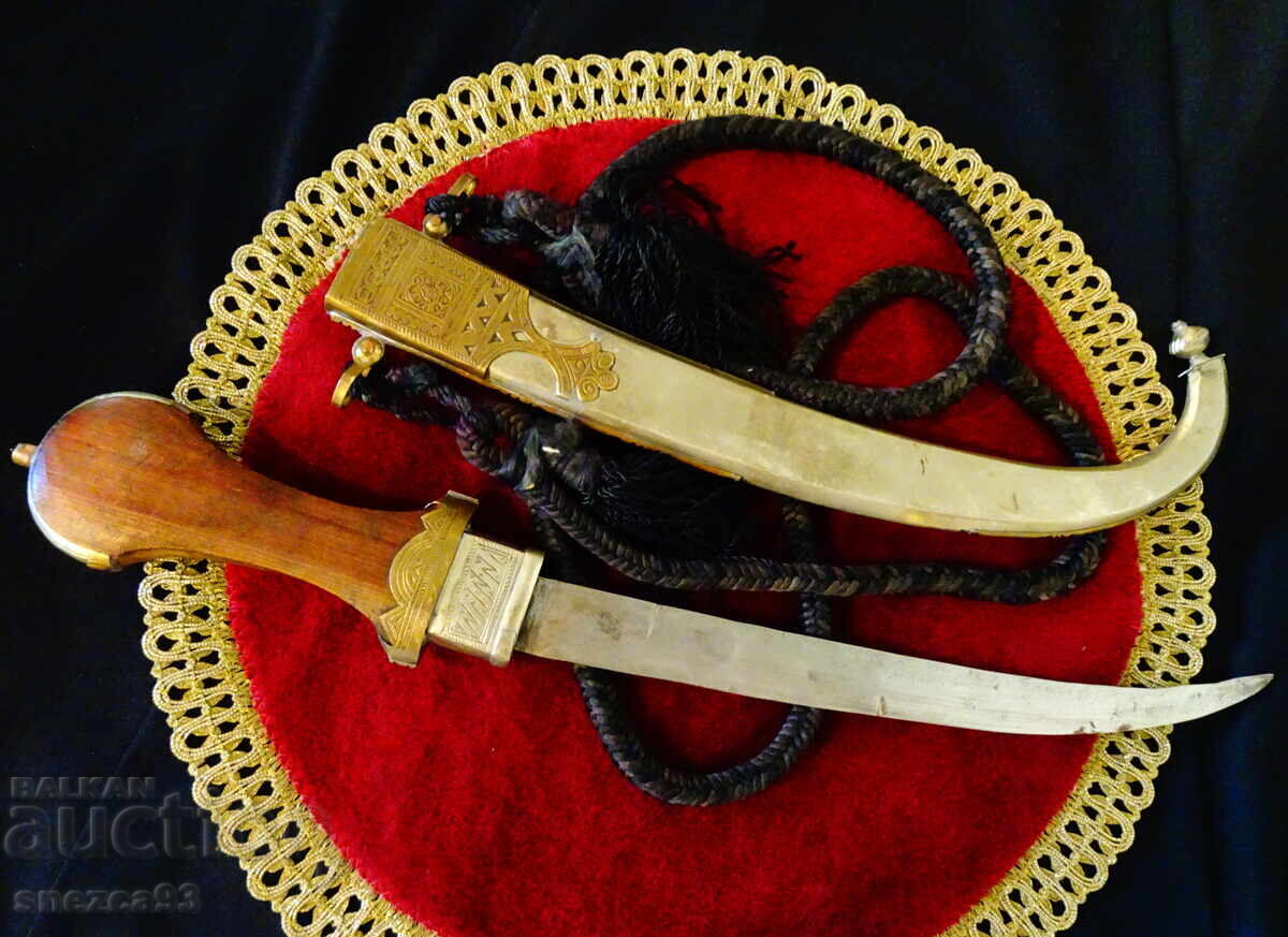 Χαντζάρ, καμά με θήκη, σήμανση του μάστορα - 6