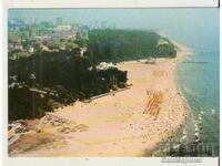 Картичка  България  Бургас Плажът 5*