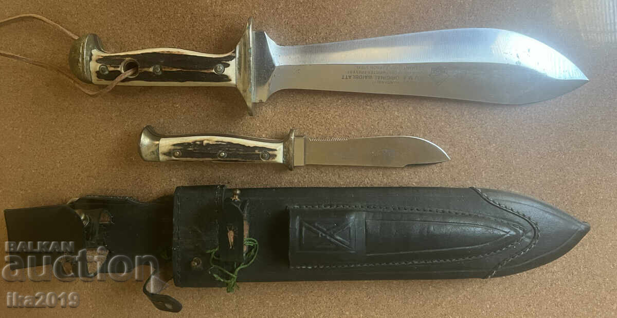 Licitație Cuțit de vânătoare PUMA 3588 unic, în set complet Licitație Cuțit de vânătoare PUMA 3588 unic, în set complet