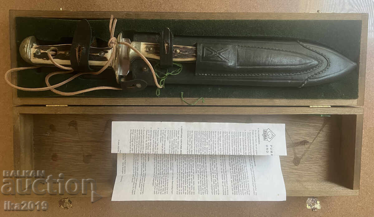 Cuțit de vânătoare PUMA 3588 unic, în set complet Cuțit de vânătoare PUMA 3588 unic, în set complet