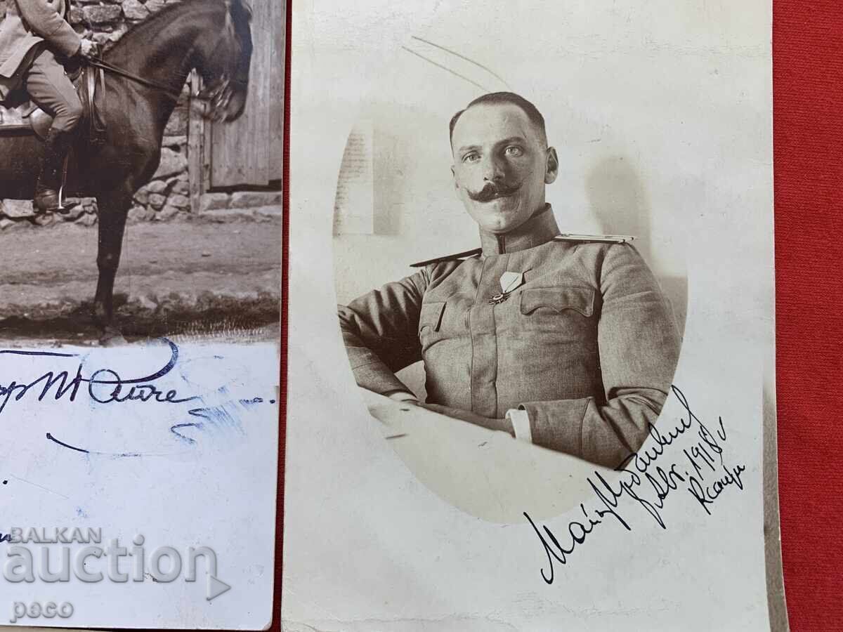 Licitație 3 bucăți fotografii vechi militare bulgare