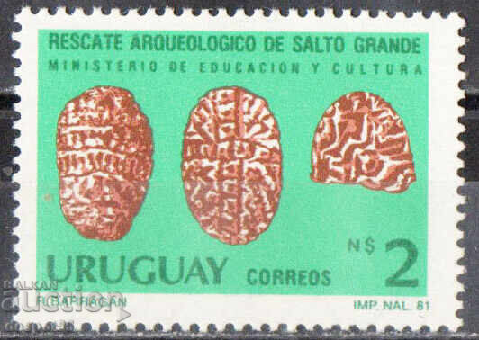 1981. Uruguay. Archaeological excavations of Salto Grande