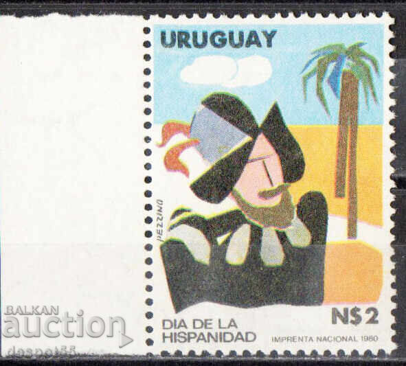 1981. Uruguay. Day of Spanish-speaking Citizens