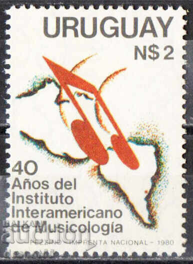 1981. Uruguay. Inter-American Institute for Musicology 1981. Uruguay. Inter-American Institute for Musicology