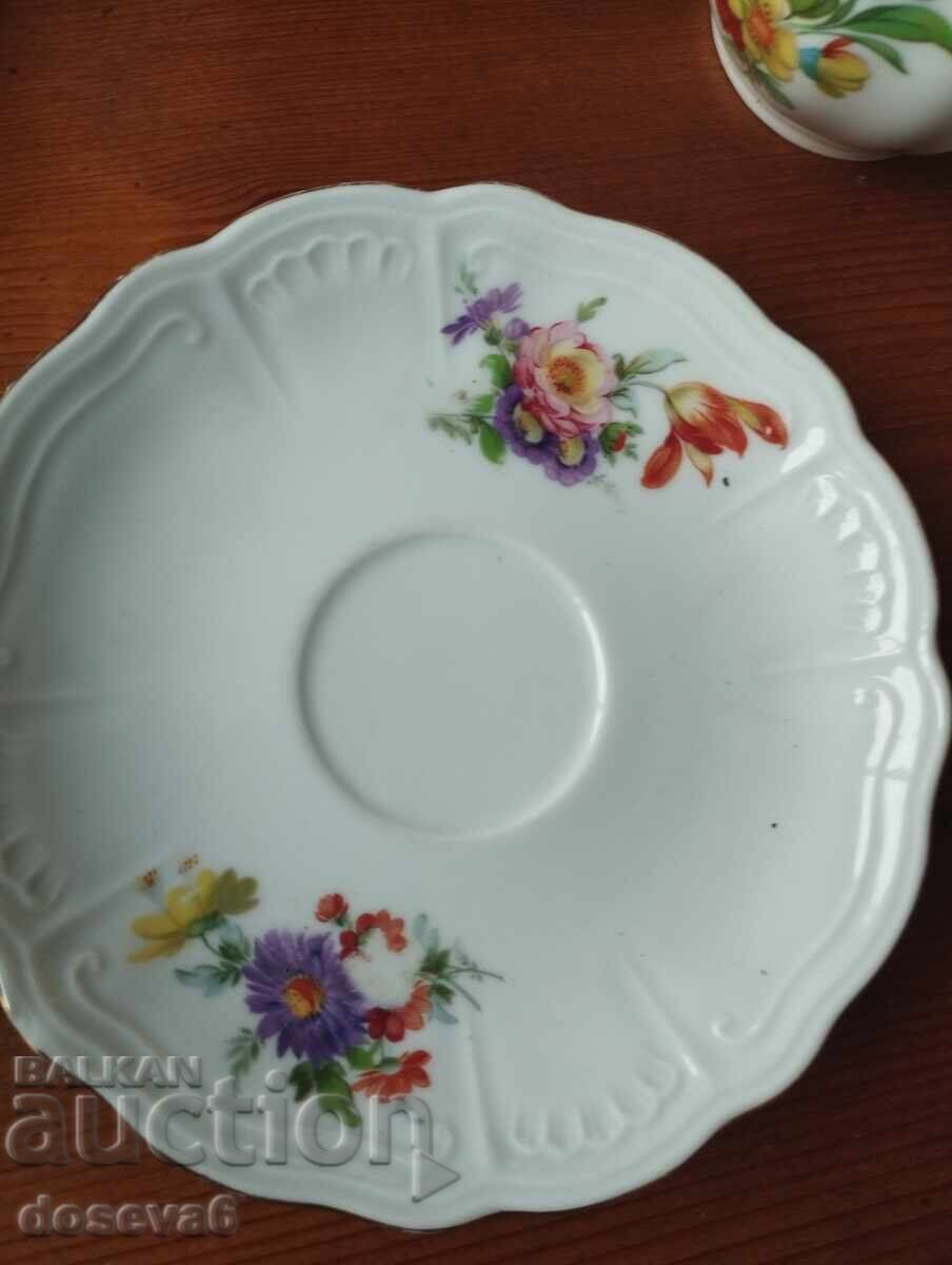 VINSIEDEL BAVARIA PORZELLAN φλιτζάνι με πιατάκι με τιμή 12.00 BGN | € 6.14