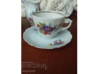 CEASCA CU FARFURIOARĂ VINSIEDEL BAVARIA PORZELLAN