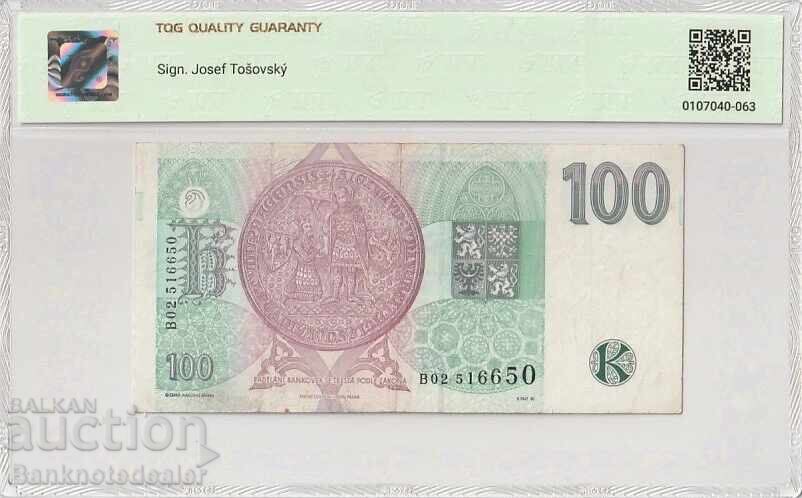 Τσεχική Δημοκρατία 100 Κορούν 1995 Pick 12 50 Περίπου Unc με τιμή 99.00 BGN | € 50.62