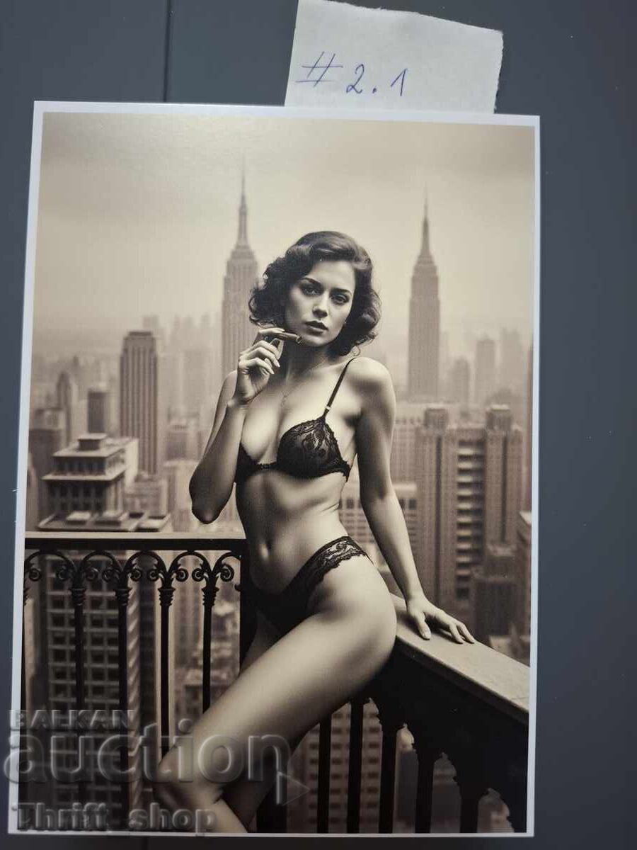 Ταχυδρομική κάρτα - Ερωτική - Νέα