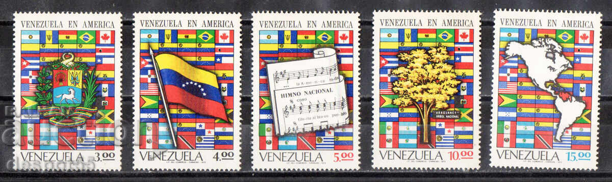 1972. Venezuela. Venezuela în America de Nord și de Sud