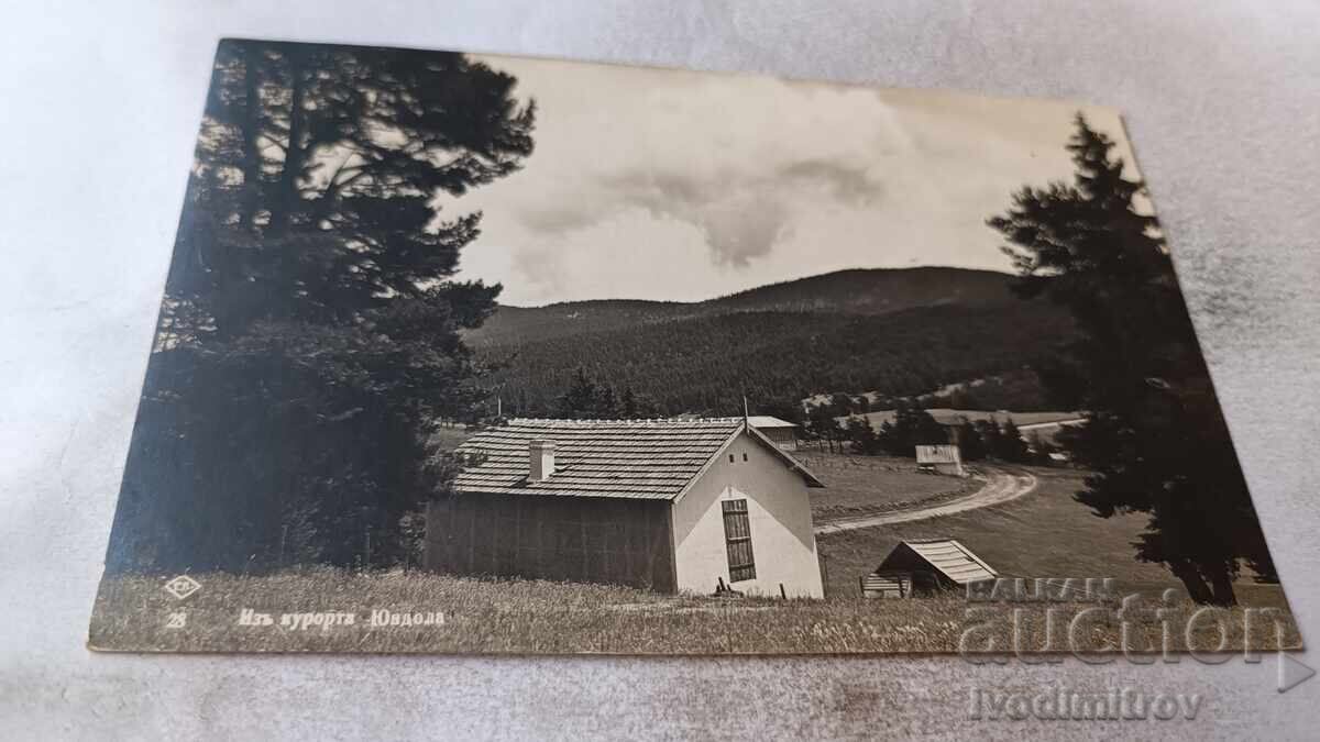 Postcard From the resort Yundola Gr. Paskov 1933
