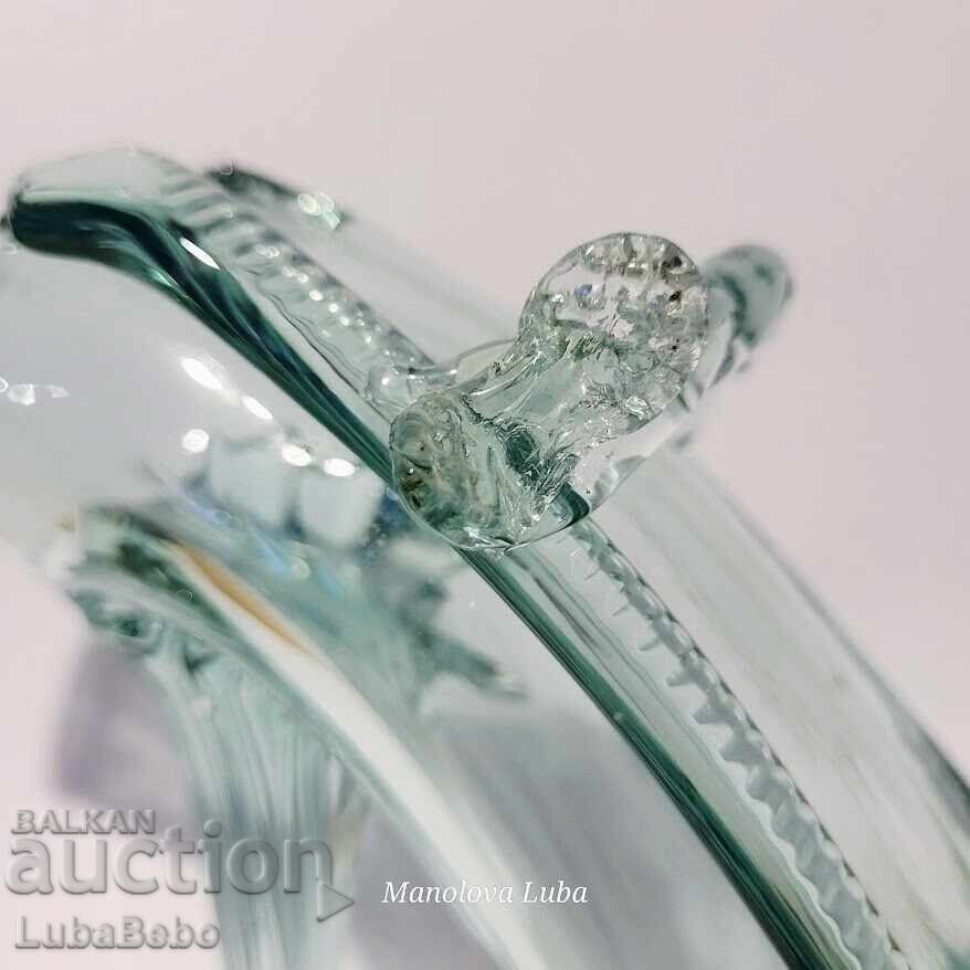 Auction Decanter for alcohol in the shape of Cinderella's shoe Auction Decanter for alcohol in the shape of Cinderella's shoe