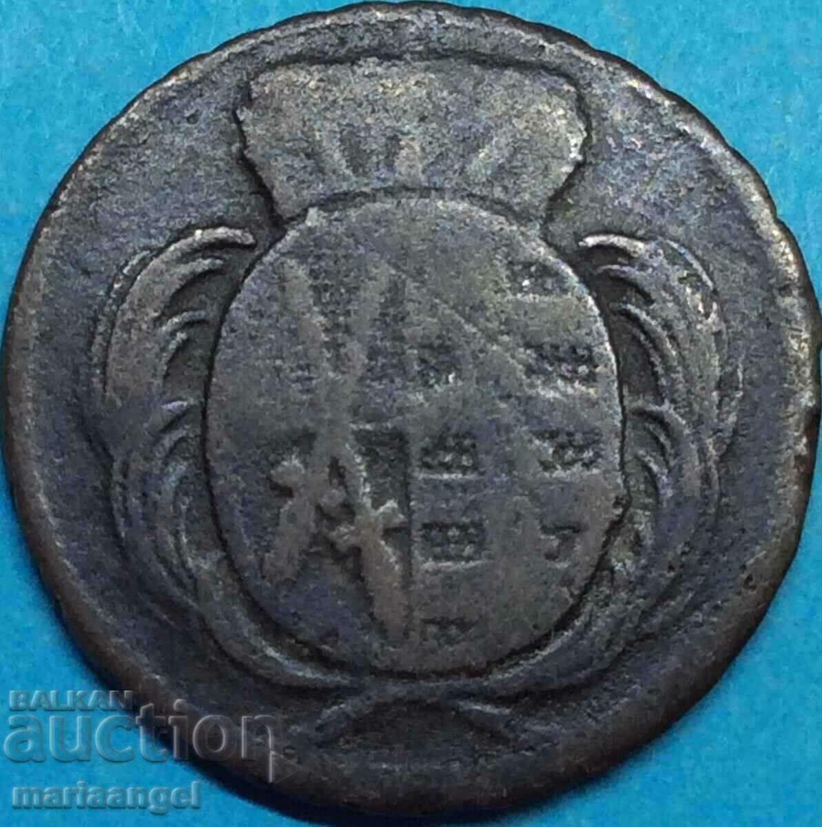 Аукцион 1 пфениг 1774 Германия Саксонска Албертинска линия Аукцион 1 пфениг 1774 Германия Саксонска Албертинска линия