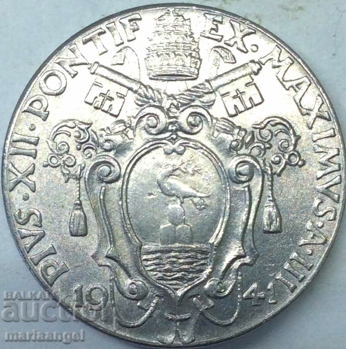 20 чентесими 1941 Ватикана Пий XII лека патина - 6 20 чентесими 1941 Ватикана Пий XII лека патина - 6