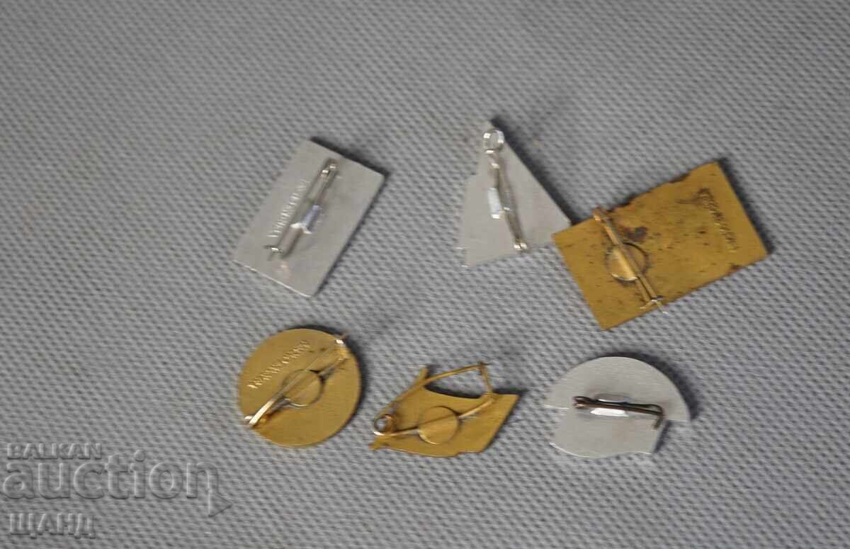 6 Old Badges, Cuba, Famous People, Flag with price 10.35 BGN | € 5.29 6 Old Badges, Cuba, Famous People, Flag with price 10.35 BGN | € 5.29