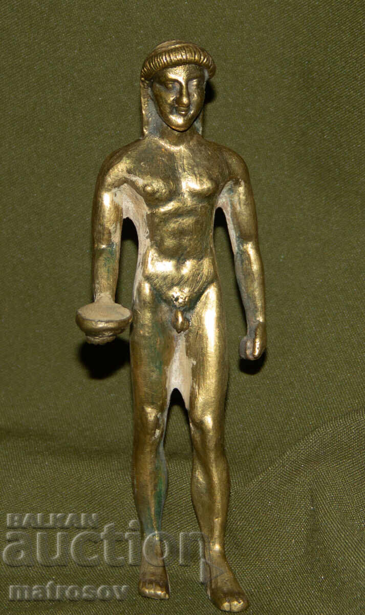 Small bronze figure sculpture man with price 250.00 BGN | € 127.82
