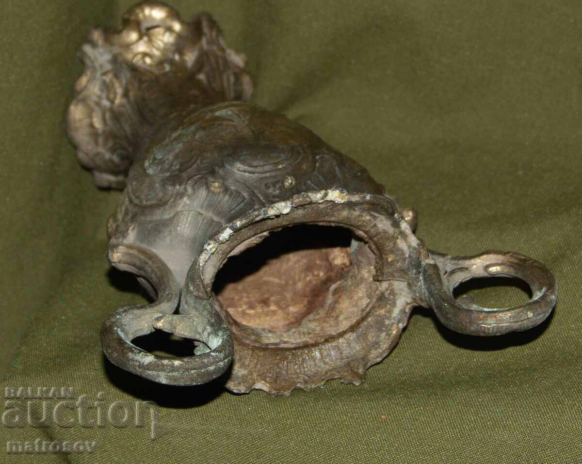 Brass decorative vase - 7