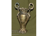 Vază decorativă din alamă