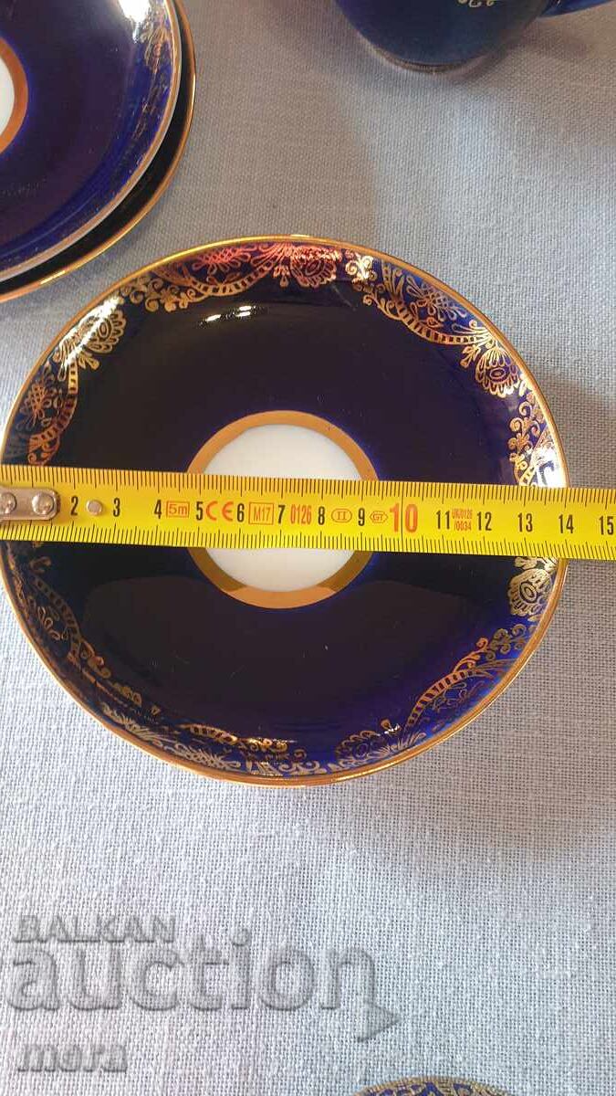 Luxury tea set - "LFZ" - Russia - 6 Luxury tea set - "LFZ" - Russia - 6