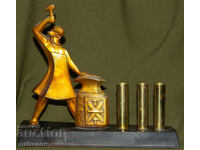 Suvenir metalic URSS suport de birou