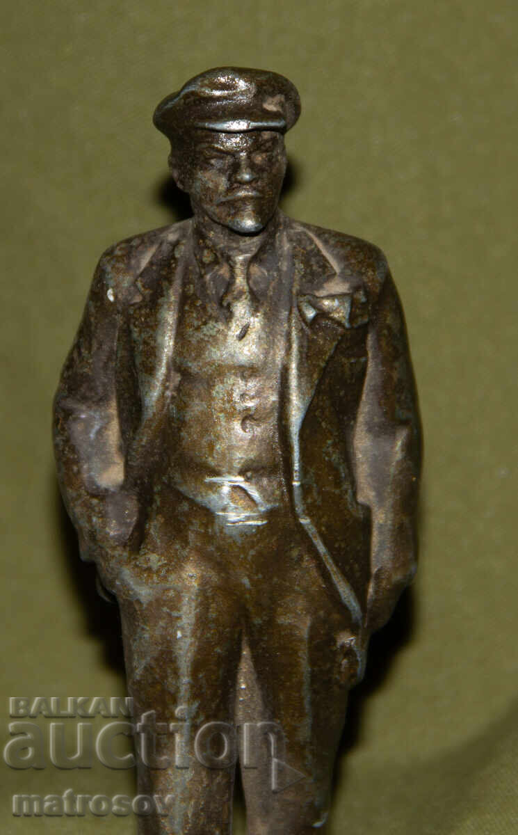 Δημοπρασία Μεταλλική φιγούρα γλυπτό Ρωσία ΕΣΣΔ Βλαντιμίρ Ιλιτς Λένιν