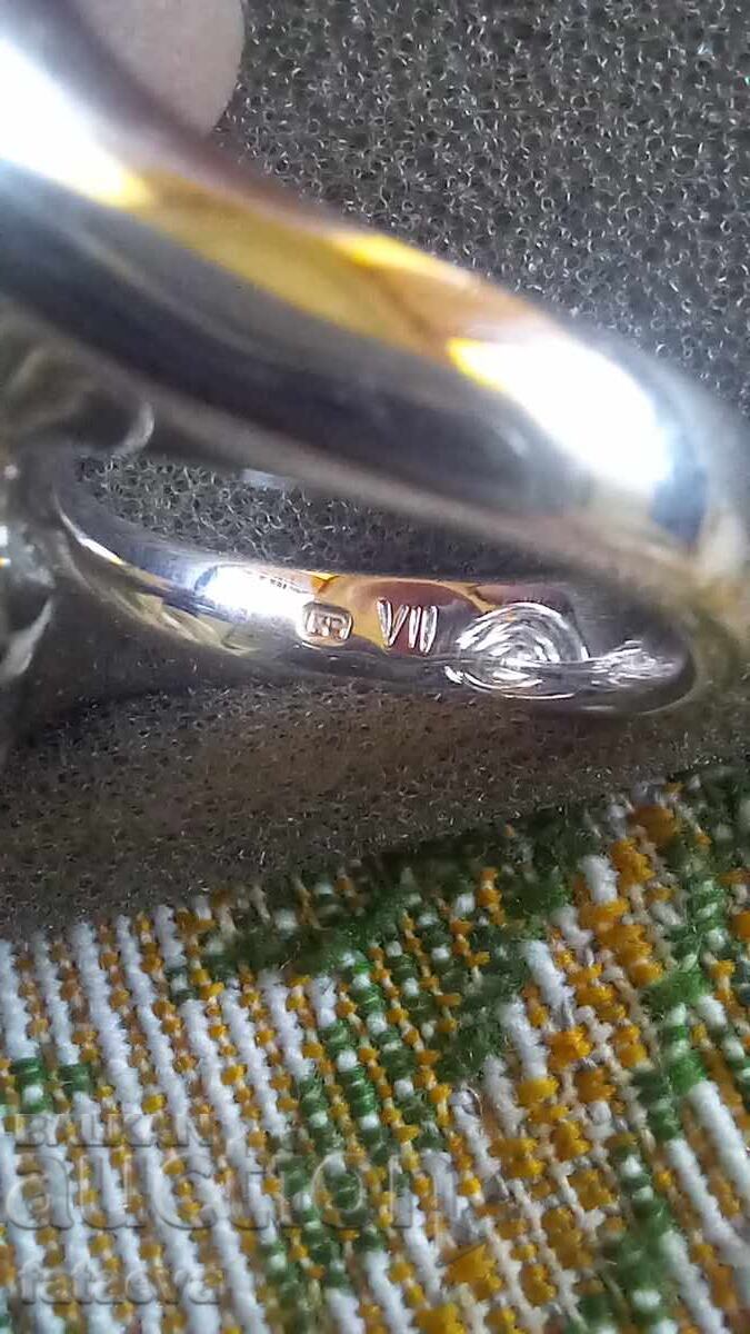 Livrarea Inel masiv din argint