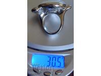 Inel masiv din argint