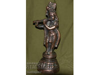 Μεταλλικό διακοσμητικό άγαλμα γλυπτό Κρίσνα