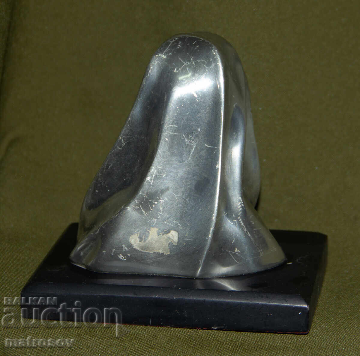 Малка посребрена декоративна фигурка Богородица - 6