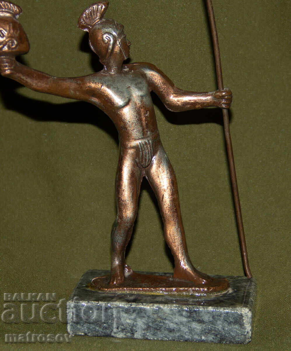 Delivery of Metal decorative figure Greek mythology warrior