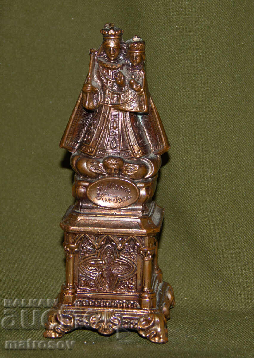 Метална декоративна фигура Богородица от Кевелар с цена 160.00 лв. | € 81.81