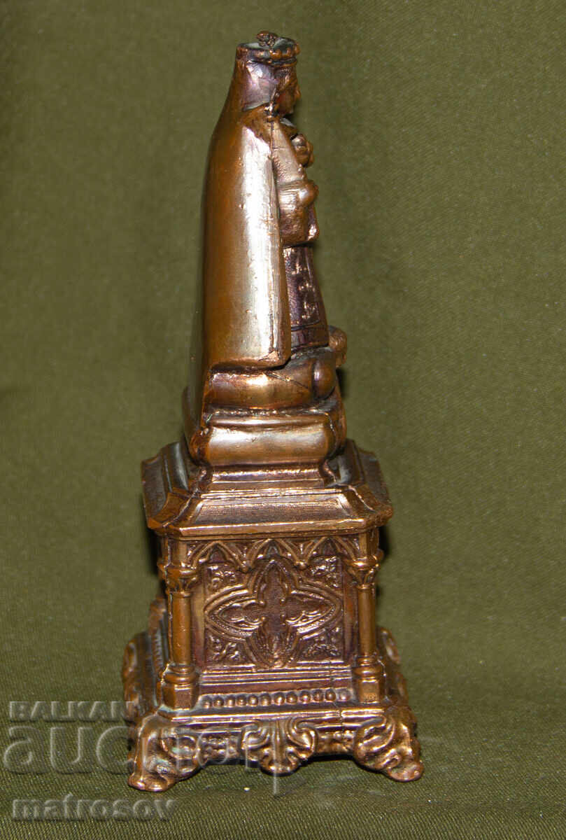 Метална декоративна фигура Богородица от Кевелар - 7