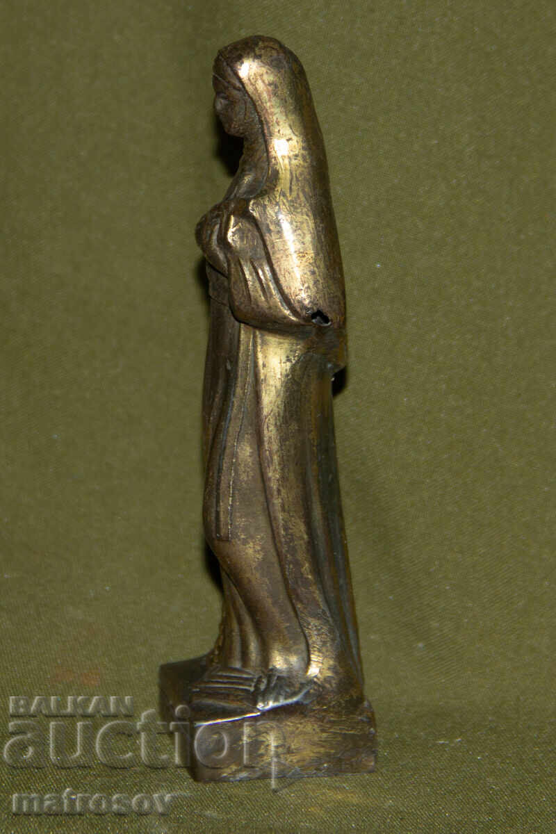 Доставка на Метална декоративна фигура св Рита от Кашия