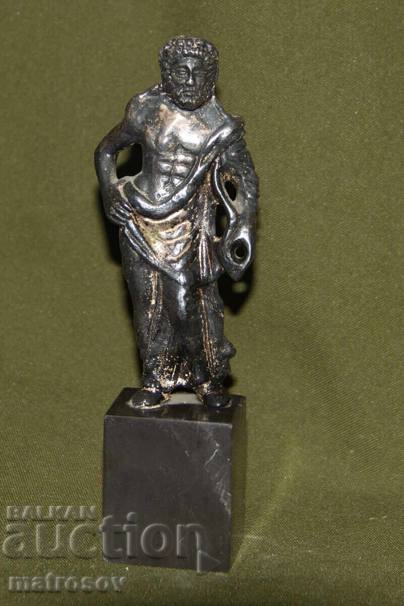 Figurină decorativă metalică mitologie greacă Asclepius cu preț 140.00 BGN | € 71.58