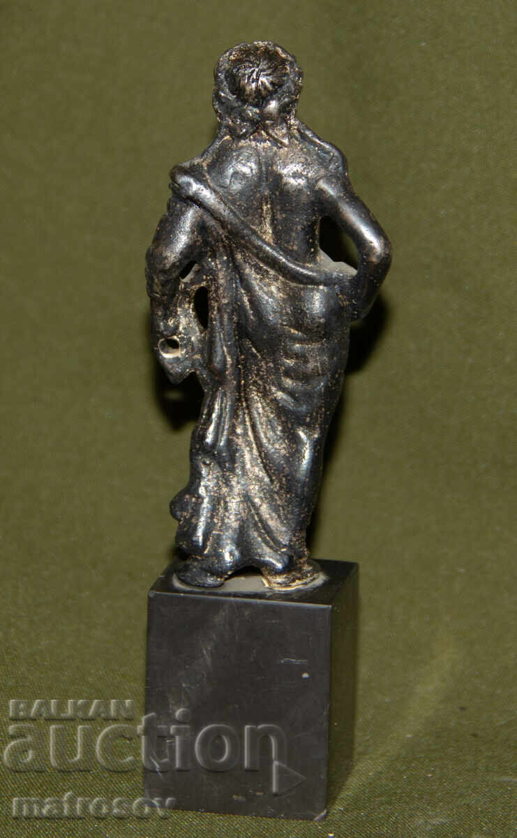 Figurină decorativă metalică mitologie greacă Asclepius - 5
