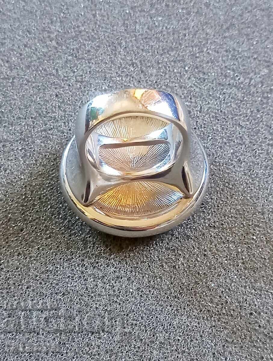 Livrarea Inel masiv din argint cu email