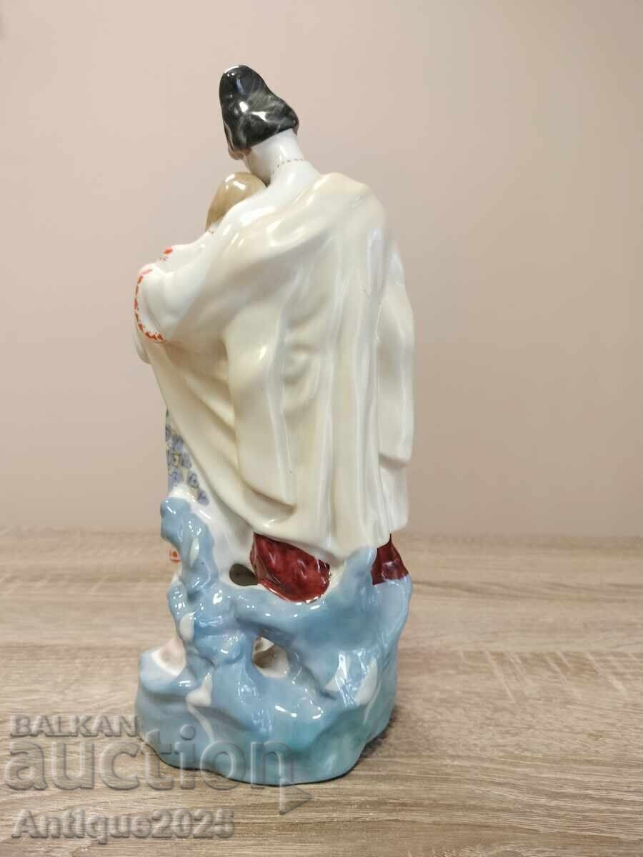 Πορσελάνινη φιγούρα "Οι Εραστές", Εργοστάσιο Polonsky, ΕΣΣΔ με τιμή € 30.00 | 58.67 BGN