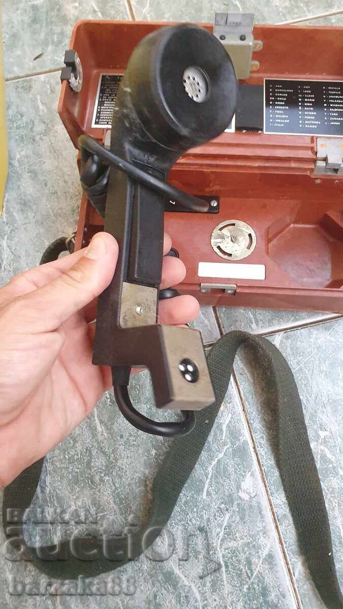 Licitație Telefon de campanie militar Licitație Telefon de campanie militar