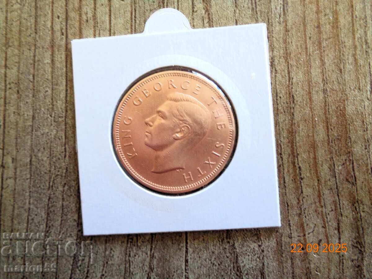 1 πένι νόμισμα - 1950 - Νέα Ζηλανδία με τιμή 5.00 BGN | € 2.56 1 πένι νόμισμα - 1950 - Νέα Ζηλανδία με τιμή 5.00 BGN | € 2.56